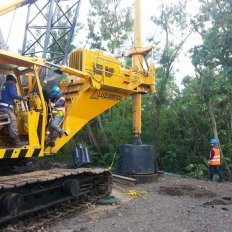 Mechanical Rig Bored Piling Machine